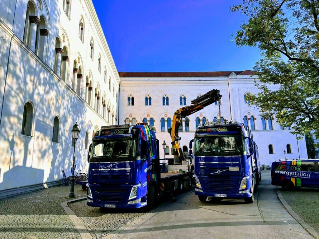 Lieferung von Notstromaggregaten zur synchronen Netzübernahme